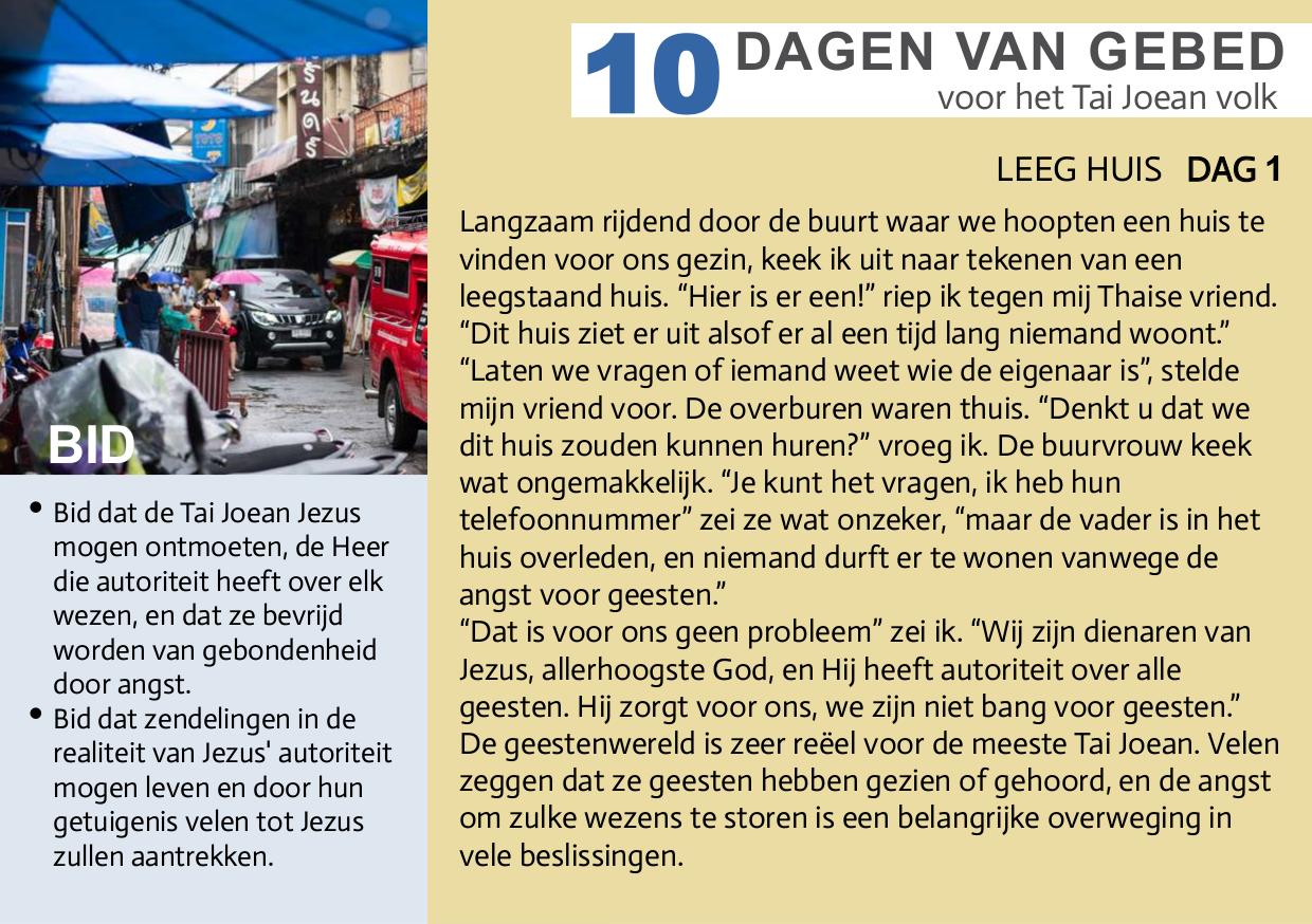 Dag 1