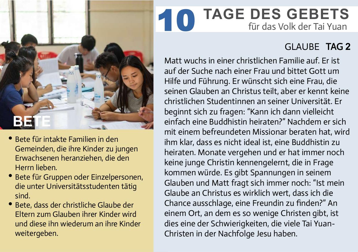 Tag 2