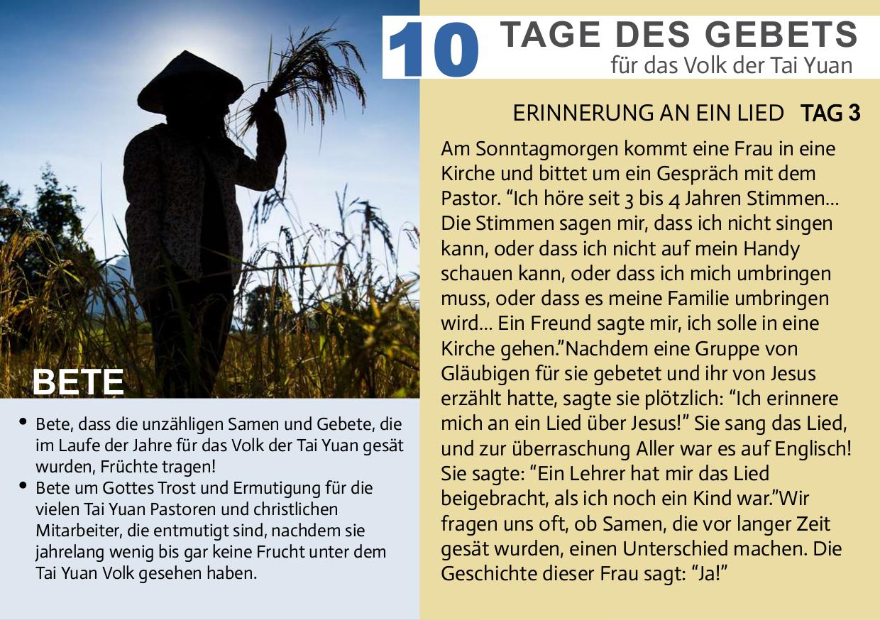 Tag 3