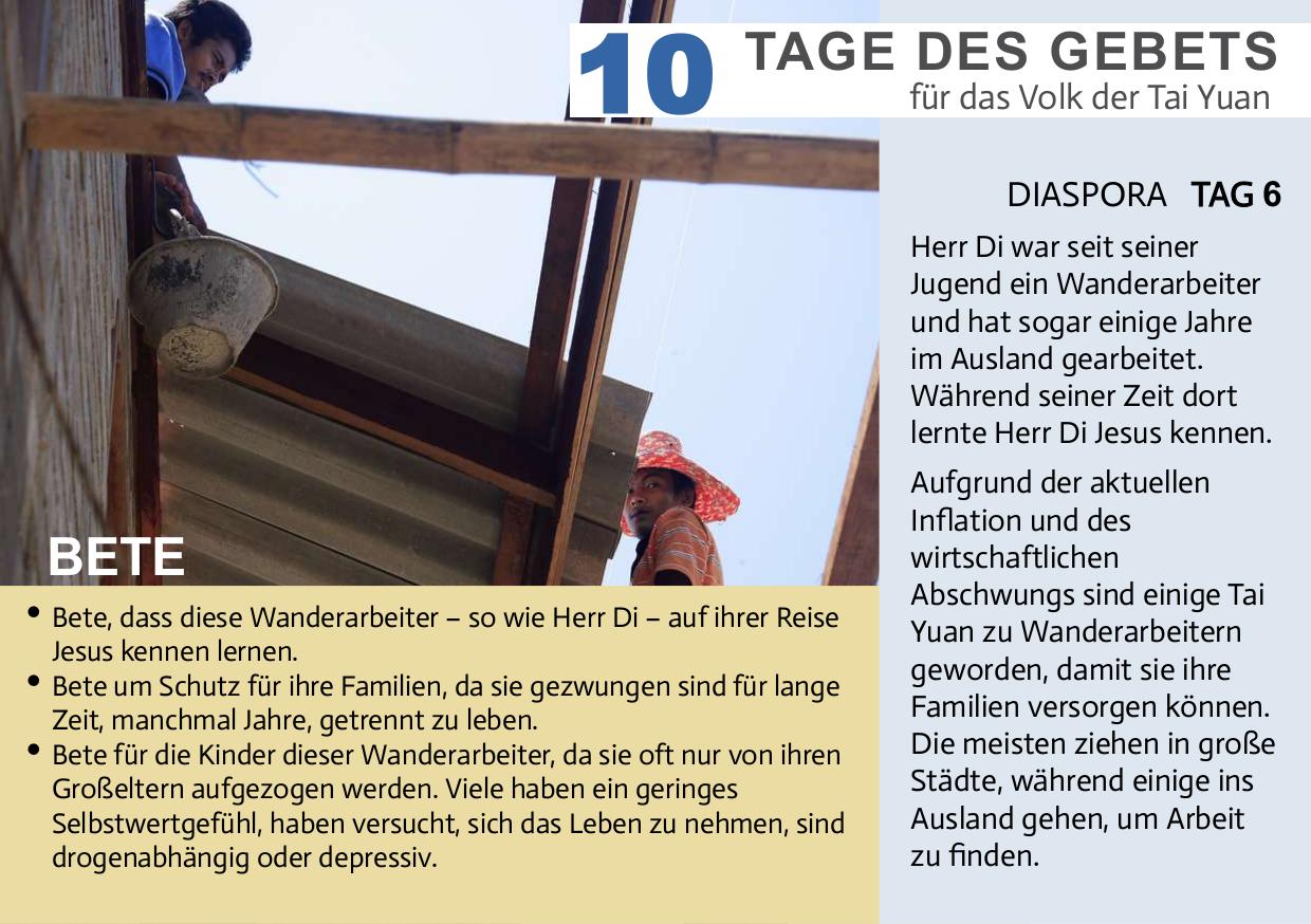 Tag 6